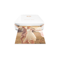 惠普(HP)小印Sprocket 100(白) 手机口袋照片打印机年会礼品 圣诞节日礼物