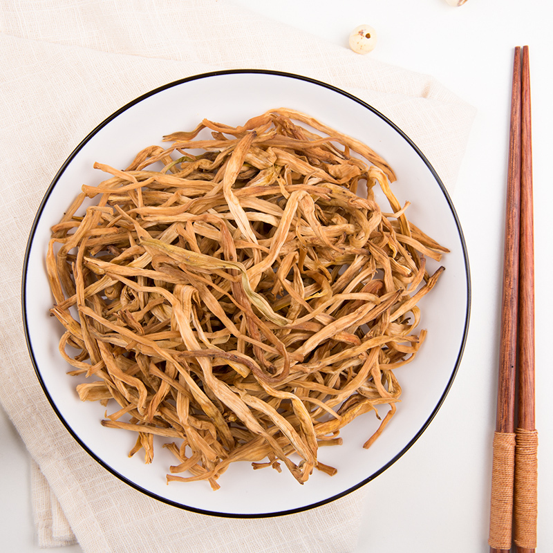 盛耳 黄花菜200g 新货黄花菜干货农家干黄花菜金针菜火锅煲汤特产