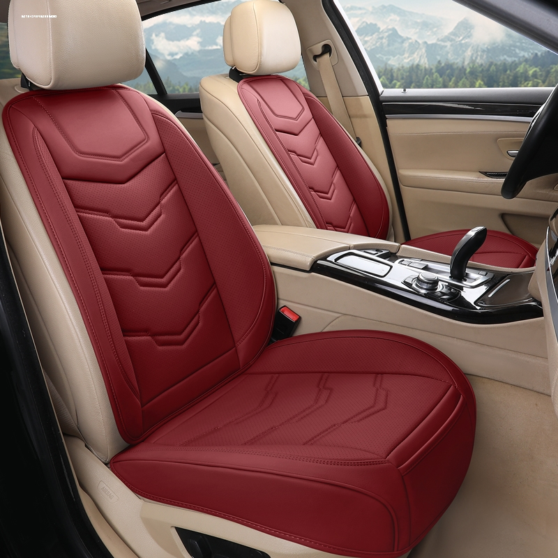 单独汽车坐垫无靠背四季通用前排主驾驶司机位座垫真皮座椅套单片丰田