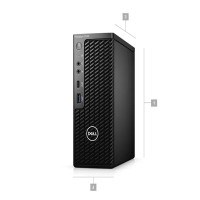 DELL戴尔 T3440/T3240图形工作站台式机 小型迷你设计师电脑主机 T3240 i7-10700 2.9G 8核心 64G内存/256G固态+2T/P620-2G显卡