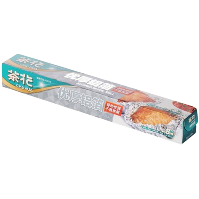 茶花铝箔纸L15锁水保鲜加厚双面可用烤箱烘焙纸314002