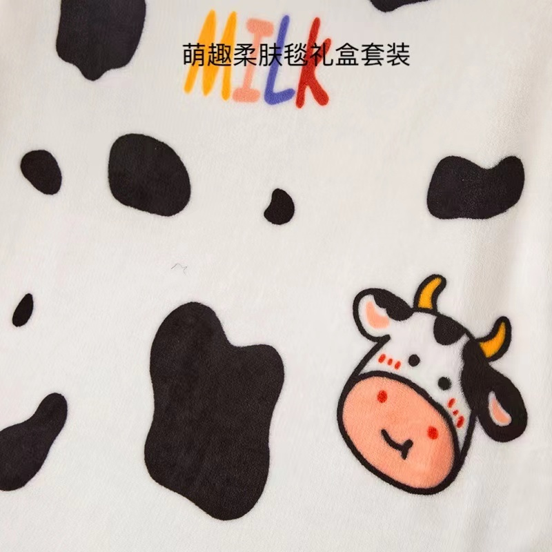 萌趣柔肤毯礼盒套装