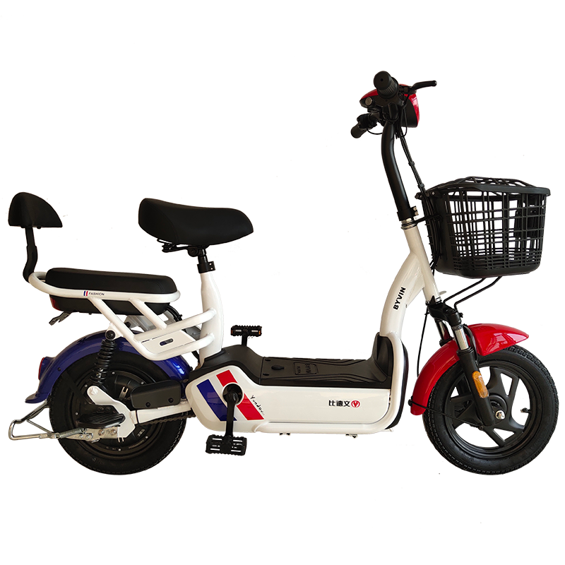 比德文电动车48v锂电小型电瓶车电动自行车男女士轻便代步车学生