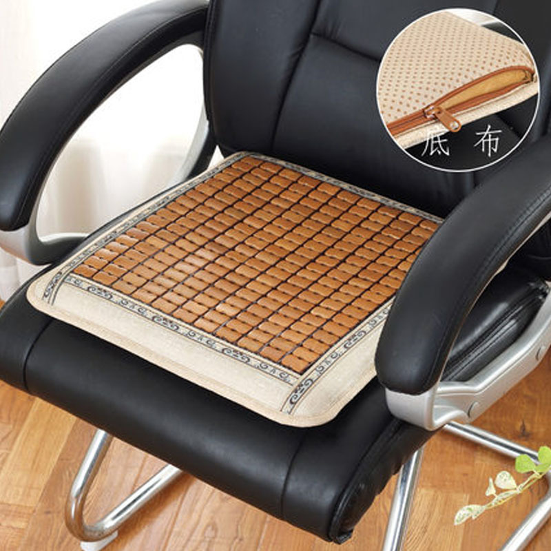 简约现代家居家用夏季凉席坐垫办公室椅垫学生电脑椅子坐垫夏天汽车