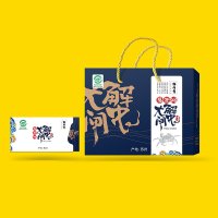 粮佰年 阳澄湖大闸蟹礼盒时尚398型螃蟹海鲜水产礼盒6套装只装