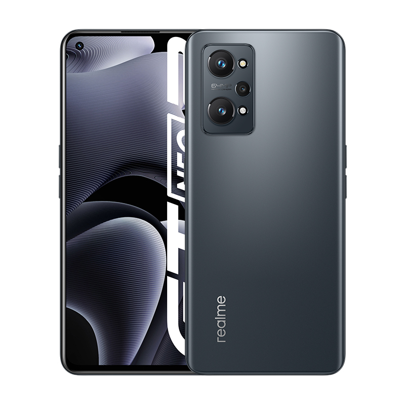 realme 真我GT Neo2 5G手机 12GB+256GB 影黑 骁龙870旗舰处理器 120Hz AMOLED E4旗舰屏 5000mAh超大电量 65W智慧闪充
