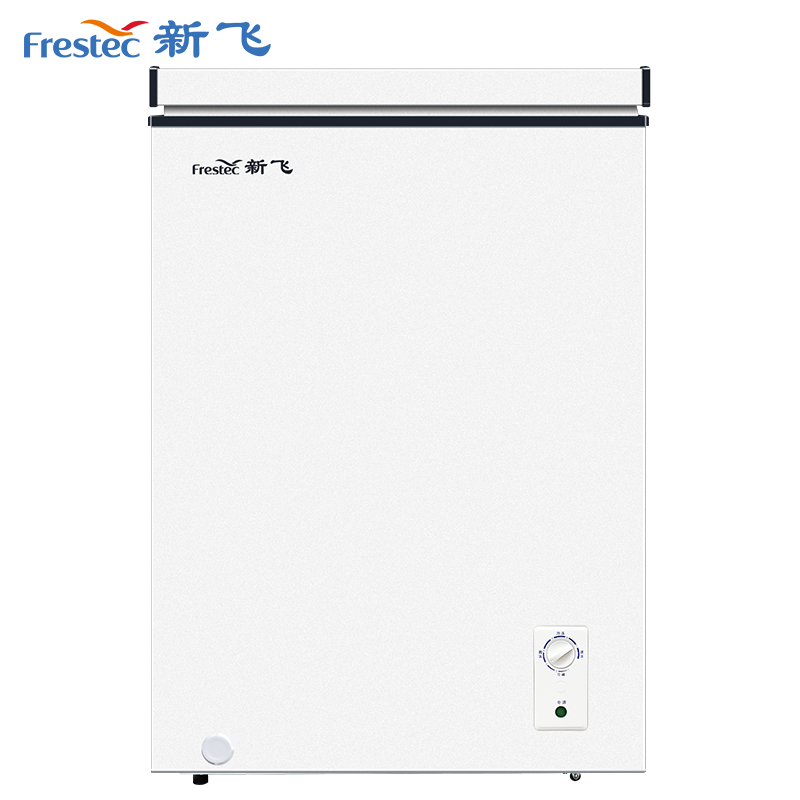 新飞(FRESTEC) BC/BD-96HJ1EW 96升 家用小型迷你顶开门冷柜卧式冷藏冷冻转换冷柜
