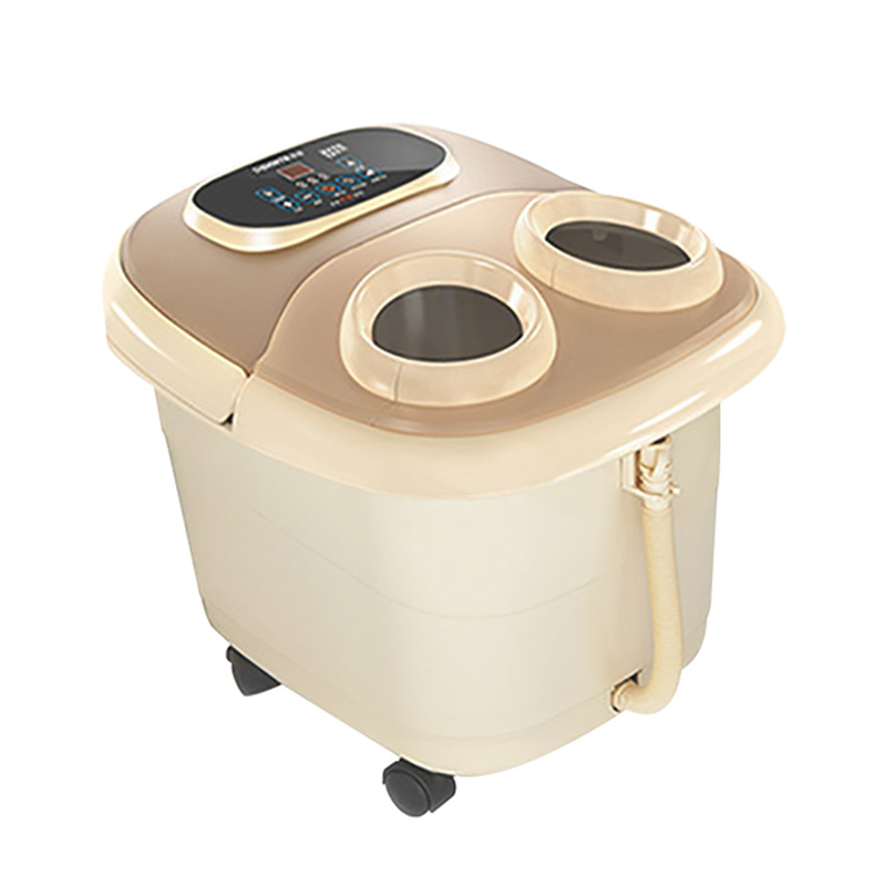 港德RD-F665米金色全自动足浴盆泡脚桶电动加热家用小型
