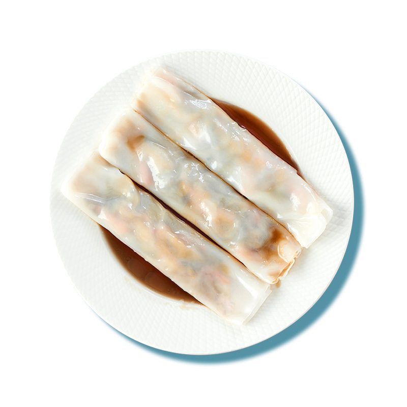 广州酒家利口福罗汉斋肠粉广东广式素拉肠方便速冻食品懒人早餐广式