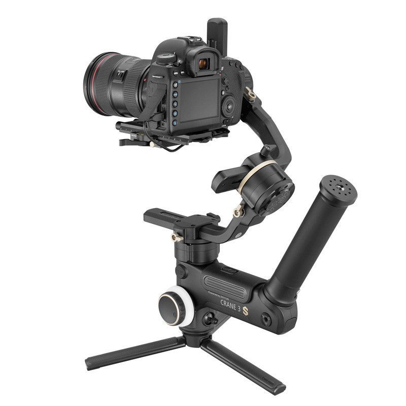 智云云鹤3s Crane相机稳定器 Vlog微单单反稳定器 摄影机手持云台 三轴防抖拍摄云台 云鹤3S 双手柄版
