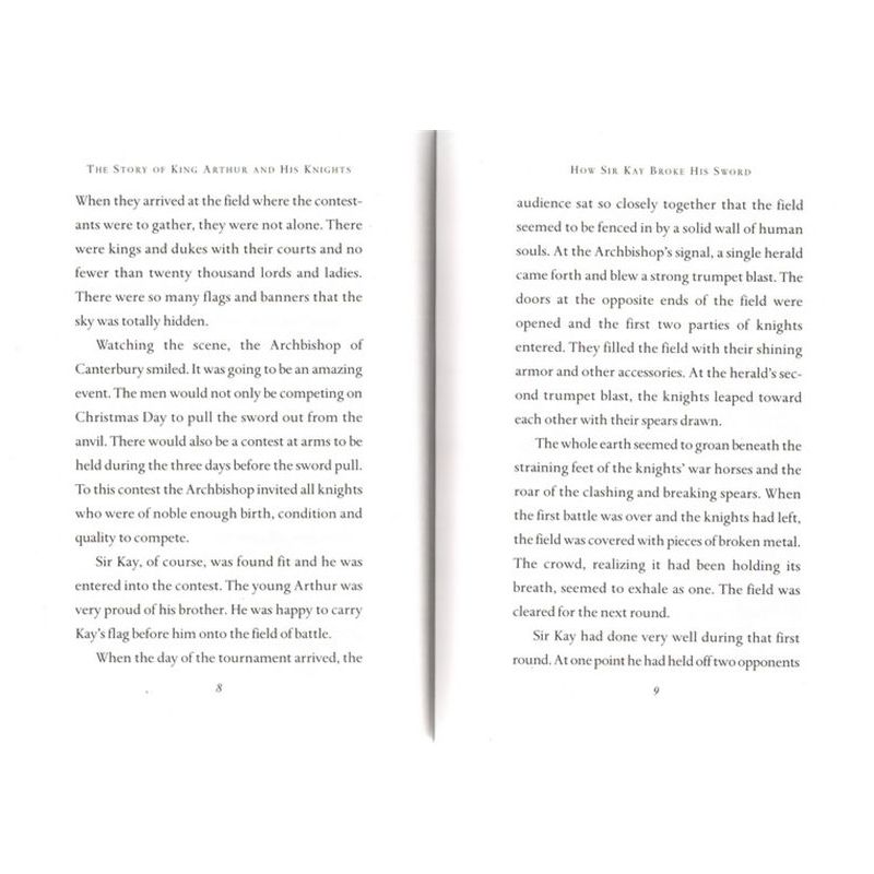 开始读经典 亚瑟王的故事 英文原版小说 classic starts the story