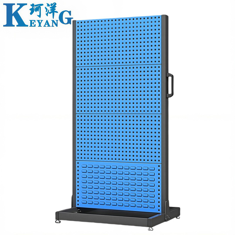 珂洋 洞洞板货架 双面4层 个高清大图