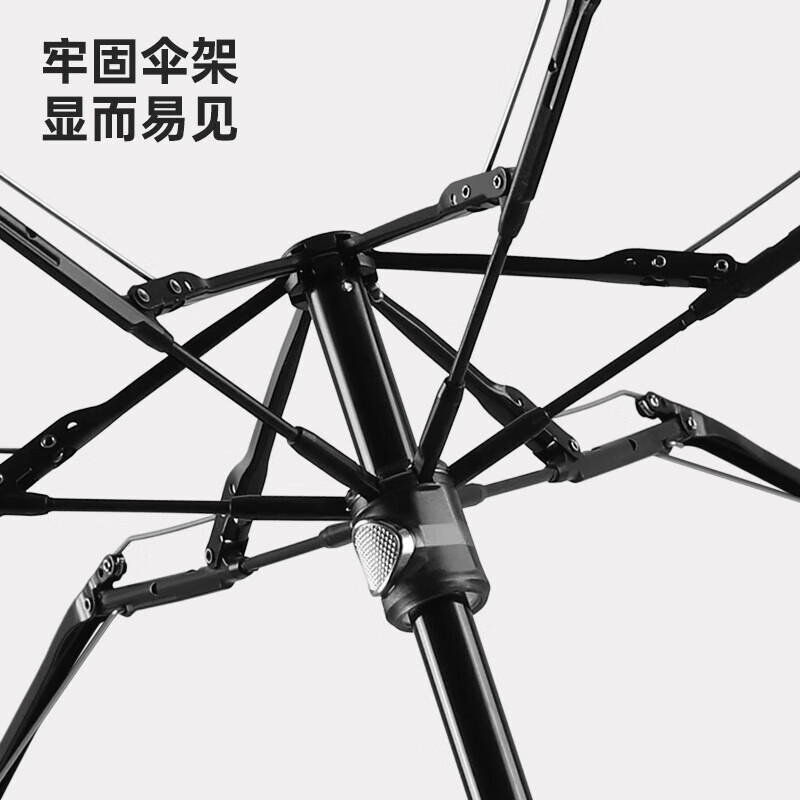 美度(MAYDU)超轻五折伞黑胶防晒防紫外线女晴雨两用遮阳伞胶囊伞M5205高清大图
