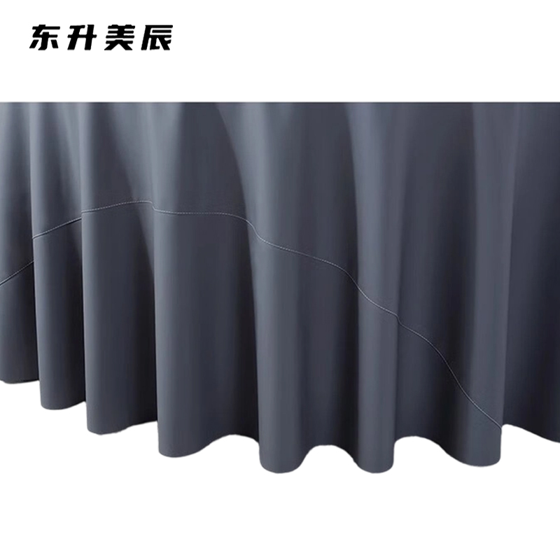 东升美辰 圆桌布灰色1.8米 DS-JF120 张高清大图