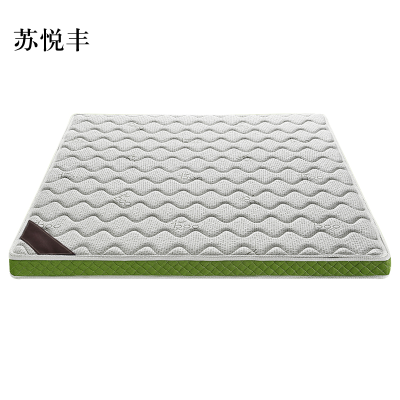 苏悦丰椰棕床垫家用棕垫12cm竹纤维(0胶水天然椰棕+软硬两用+全拆洗)1500mm*2000mm