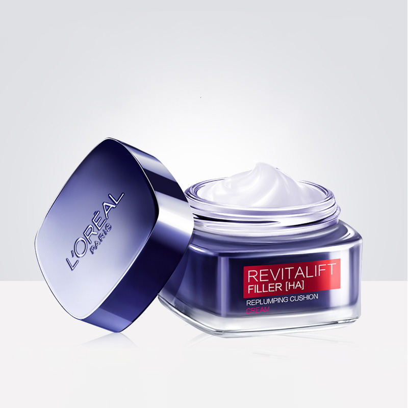 欧莱雅(L’OREAL) 复颜玻尿酸水光充盈导入乳霜50ml(零点霜)高清大图