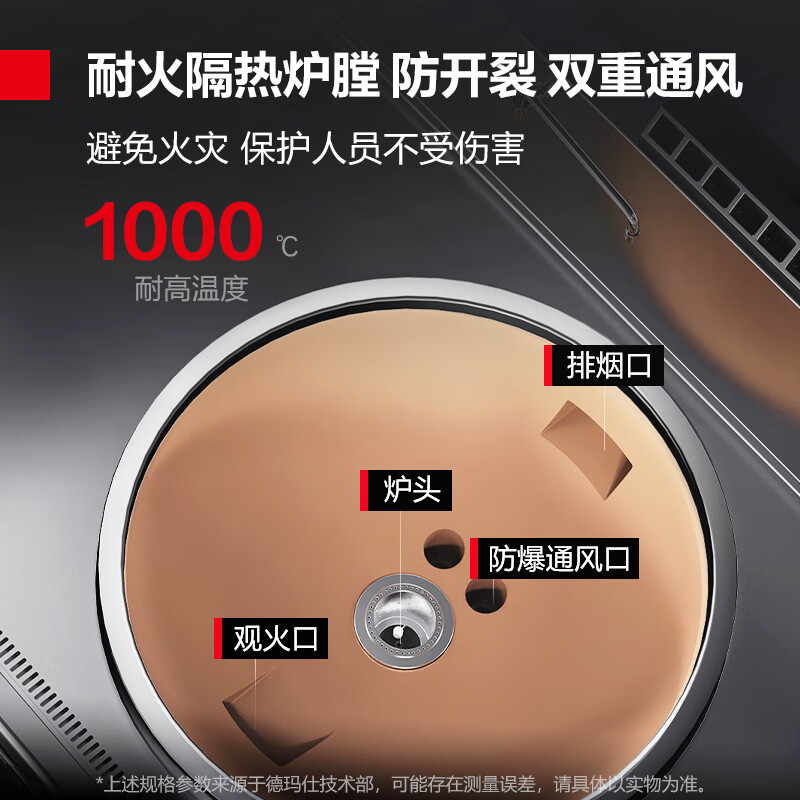 德玛仕DEMASHI商用燃气大锅灶SDGY45/90-A YFDX-60 201不锈钢[天然气液化气可选]高清大图