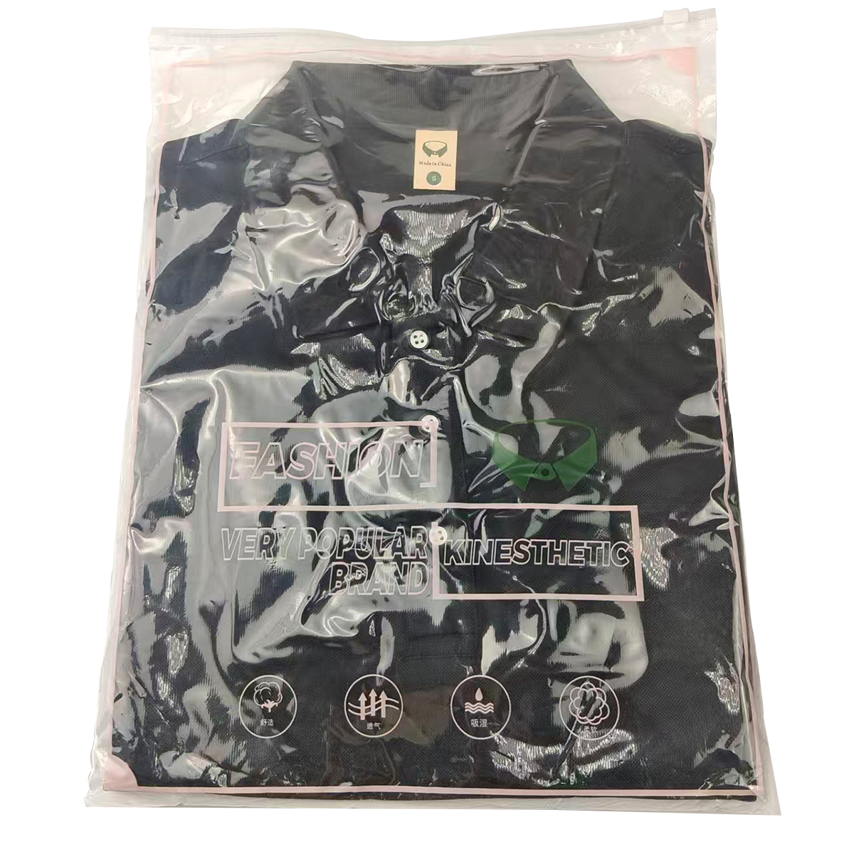 鸽护 短袖POLO bs-黑色 件高清大图