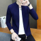 NEW LAKE男士外套春秋季男装衣服韩版宽松2020时尚帅气立领外穿款男装风衣风衣