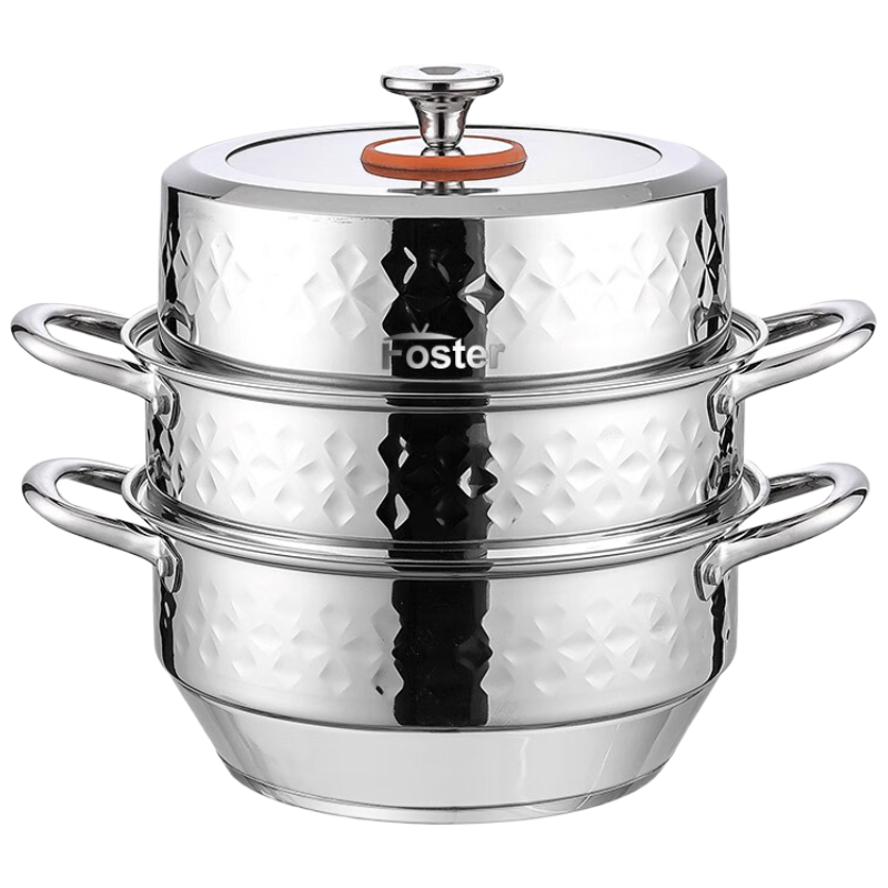 浮士德 德比-星钻厨皇蒸锅32cm HG-1059高清大图