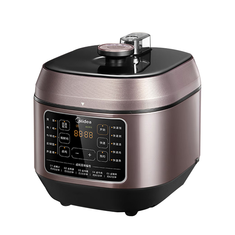美的电压力锅6L去腥提鲜智能预约多功能MY-C640G
