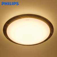 飞利浦(PHILIPS)LED吸顶灯 现代简约中式卧室灯现代中式 阳台灯照明客厅圆形灯具恒源