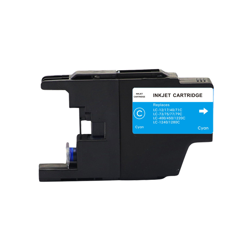 海得 LC400C青色墨盒 TI-LC400C 适用兄弟MFC-J625DW J825DW J430W J6910DW高清大图