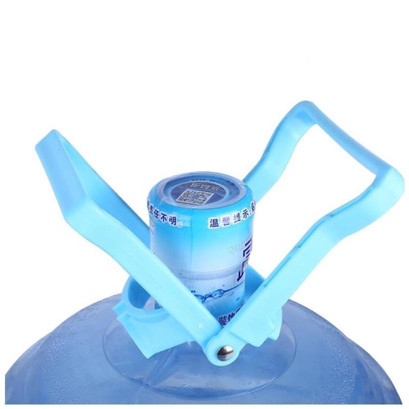 提纯水上楼桶装水提水器净水桶水拎水矿泉提手把提手居家日用套装-桶装水提手-弯把款蓝色高清大图