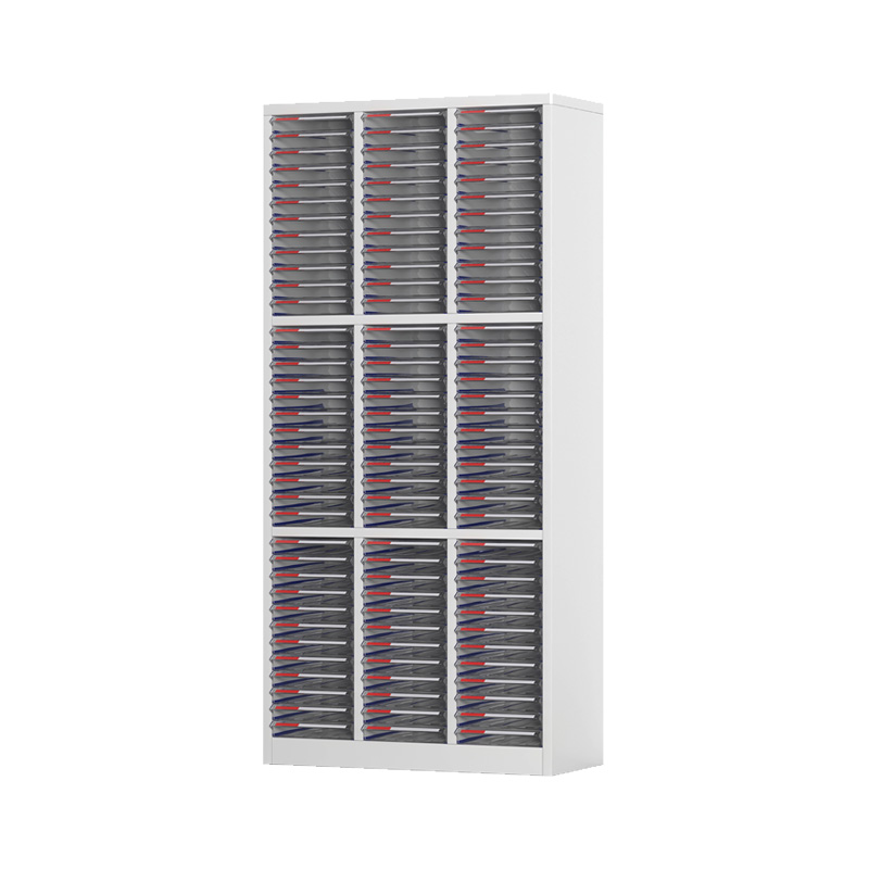 臻远 ZY5080129 A4文件收纳柜 三列108抽无门 802*340*1690mm 单位:台