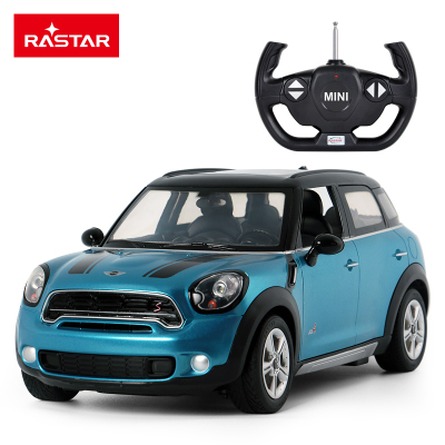 星辉(rastar)宝马MINI遥控汽车1:14儿童玩具可USB充电72560蓝色