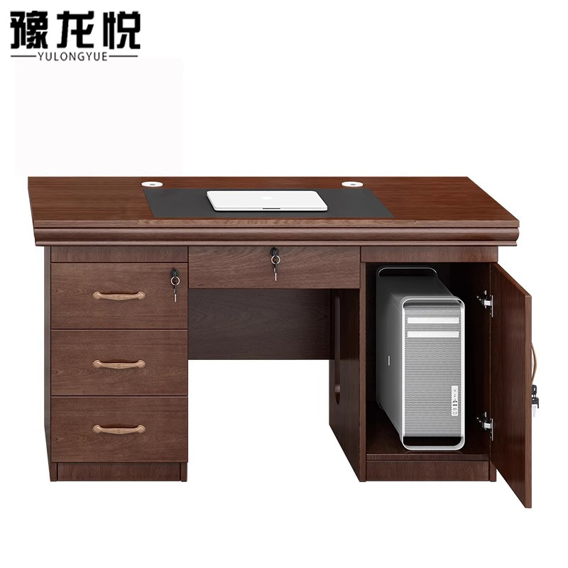 豫龙悦写字台办公桌高清大图