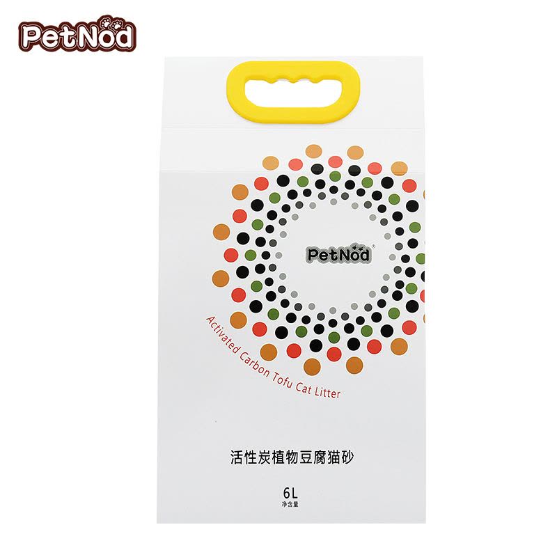 诺旦猫砂活性炭植物豆腐猫砂6L细颗粒猫砂发4袋(发货迅速)图片