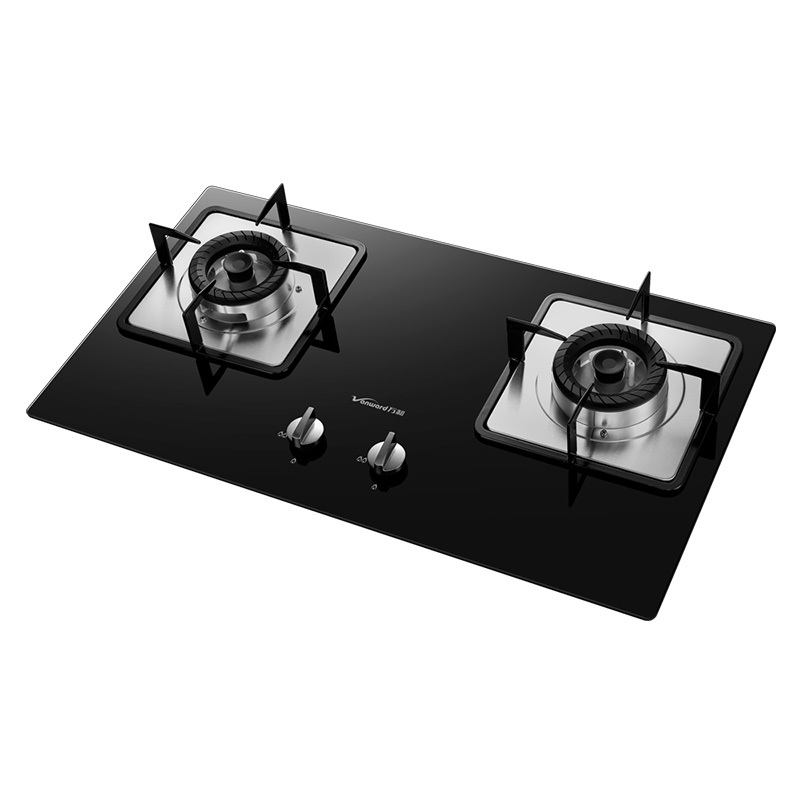 万和vanward液化气燃气灶jzyq1l05大火力42kw双眼灶台嵌两用全进风