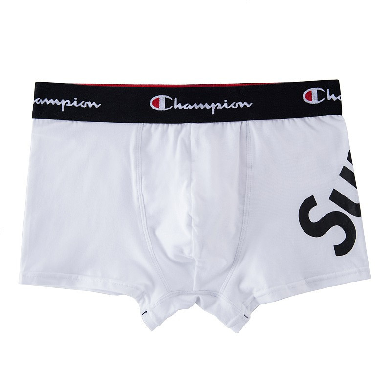 champion冠军联名男士内裤两条装春秋情侣平角裤