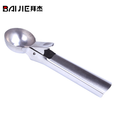 拜杰（Baijie）雪糕勺 冰淇淋球冰激凌勺 西瓜挖勺不锈钢水果挖球器 挖球勺打球器