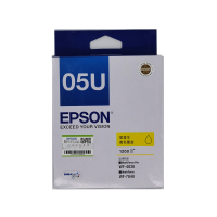 爱普生（EPSON） WF-4838 原装墨盒粉盒 05U系列 用于4838墨盒 黑色青红黄四色一套