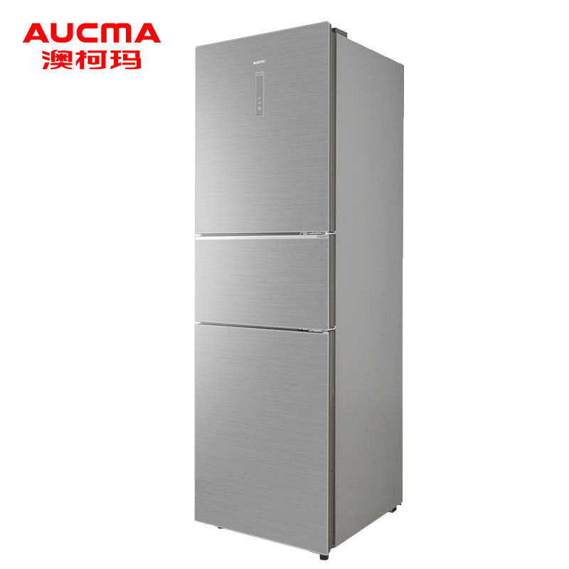 澳柯玛三门冰箱bcd-269wpgx晶钻银