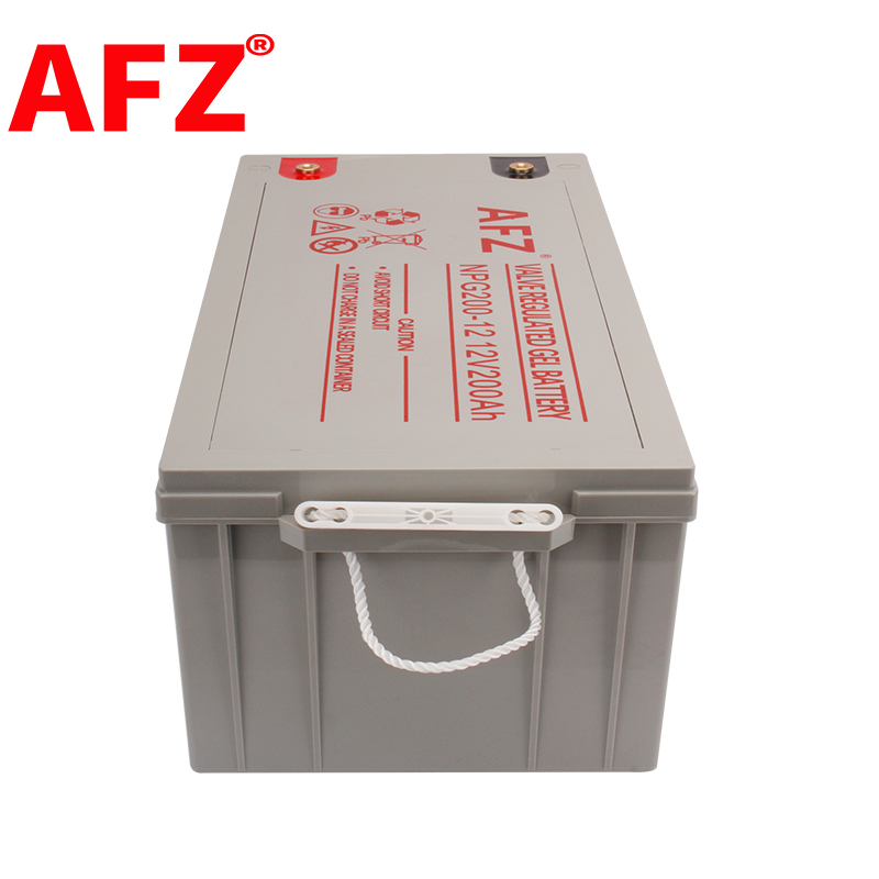 太阳能蓄电池12V200AH消防报警主机直流屏逆变免维护NPG200-12高清大图