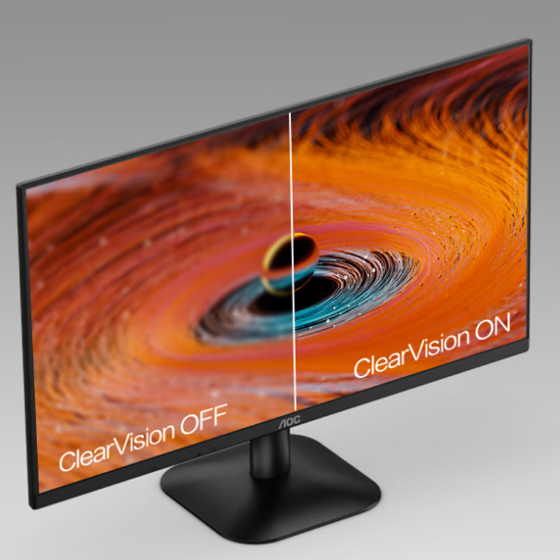 小窝厘 AOC27英寸2K IPS HDR10 HDMI/DP 三边微边 超薄节能办公电脑显示器 Q27B35E高清大图