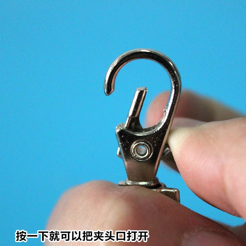 鹦鹉鸟笼锁扣鹦鹉笼子扣门锁鹦鹉防逃跑笼门锁扣龙虾扣 3个