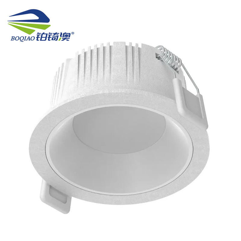 铂锜澳 风云筒灯 85*45mm-7w-黑杯三色光 个高清大图