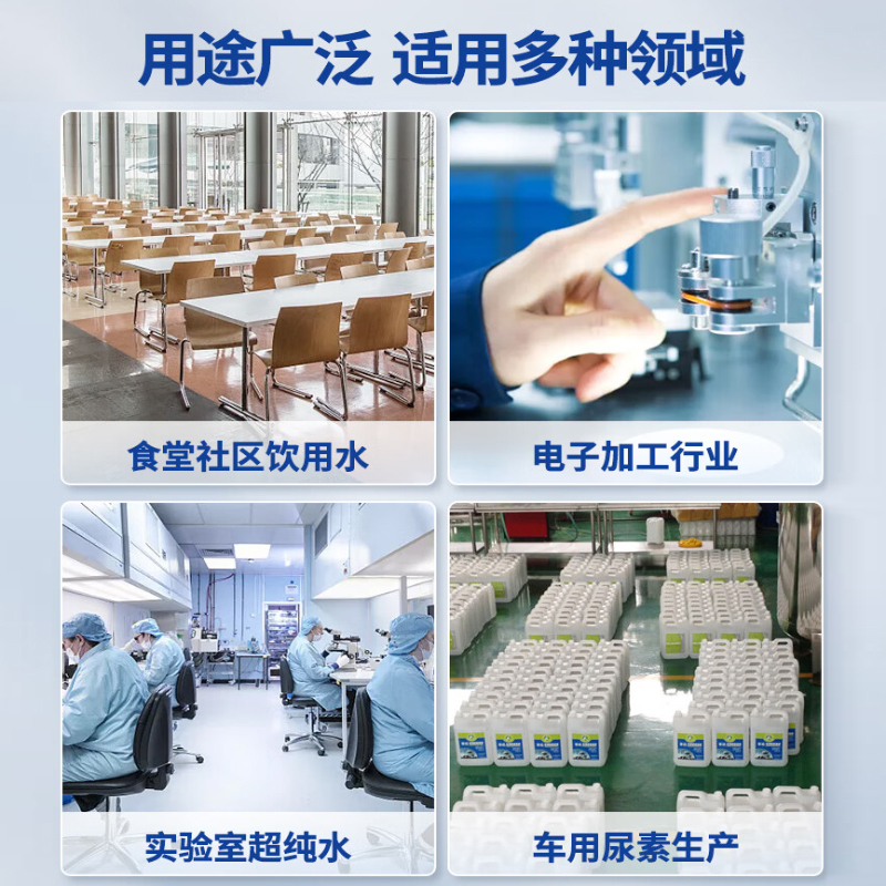 希力大型净水器商用净水设备工业净水机RO反渗透过滤水处理设备自来水井水地下水河水过滤器 XL-RO-1000高清大图