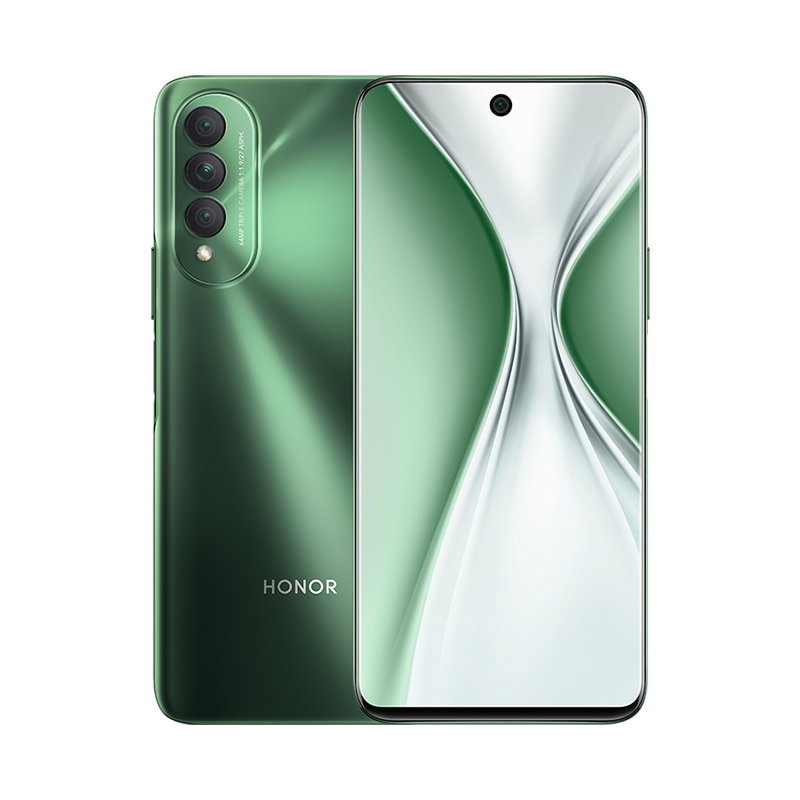 荣耀X20 SE 8GB+128GB 蓝水翡翠 超窄边全视屏 6400万高清AI三摄 128GB超大存储 22.5W超级快充 5G手机