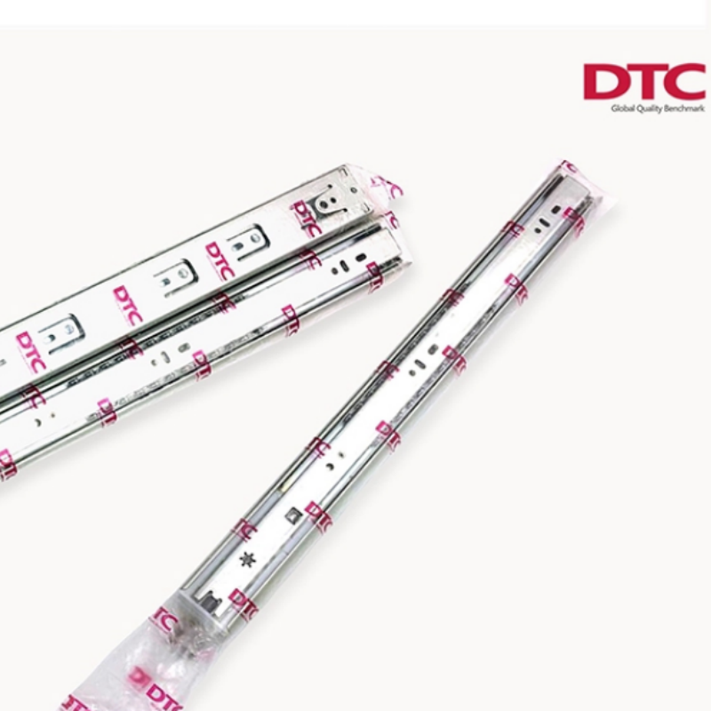 DTC-45873三节走珠导轨45MM宽侧装普通走珠轨20寸500MM1副(2支)
