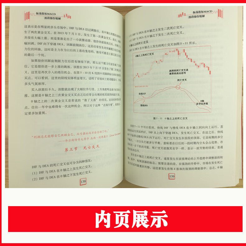 正版振荡指标MACD:波段操作精解升级版 凌波著作书籍 K线股票炒股教程MACD指标炒股理财投资金融股市入门技巧股市分析高清大图