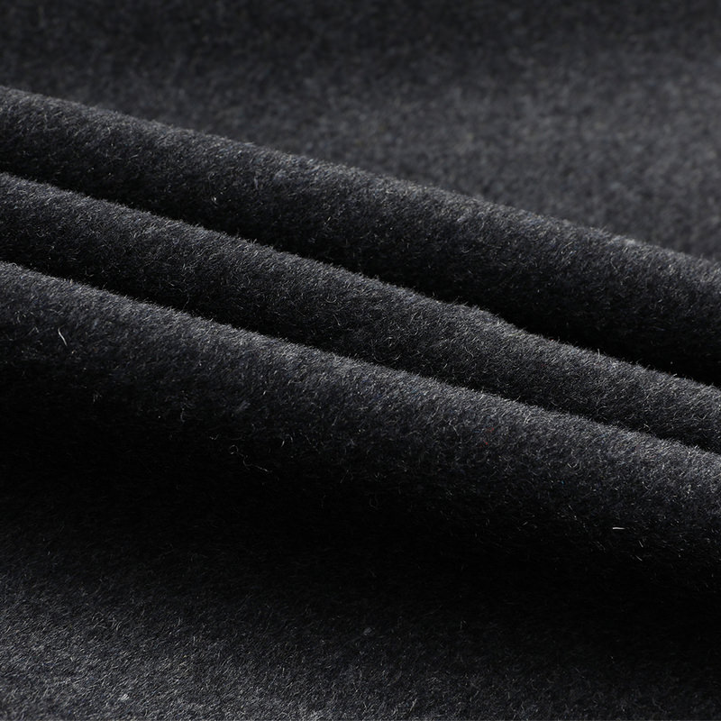 啄木鸟毛呢大衣男冬季中长款中老年可脱卸内胆羊毛呢子商务外季高清大图