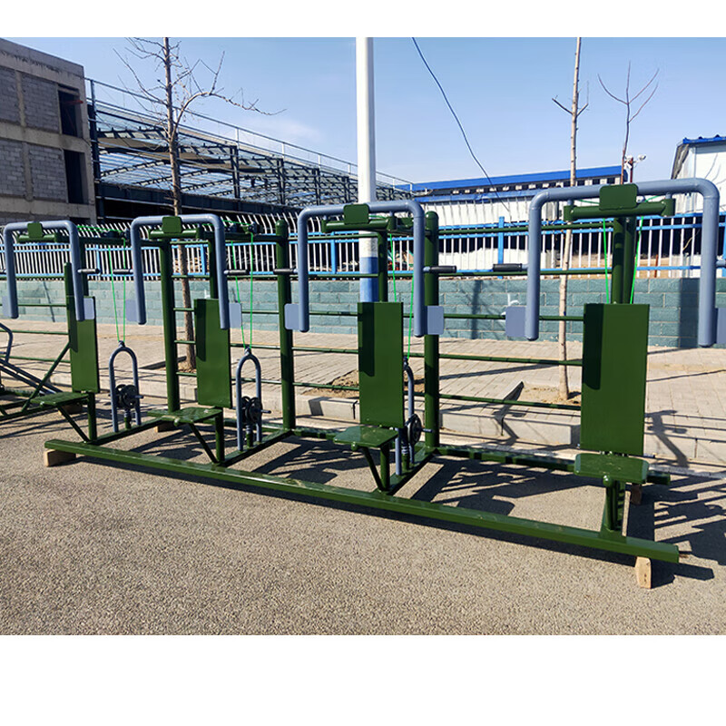 猎邺 组合训练器健身器材户外体能力量训练室外器材 胸大肌组合训练器