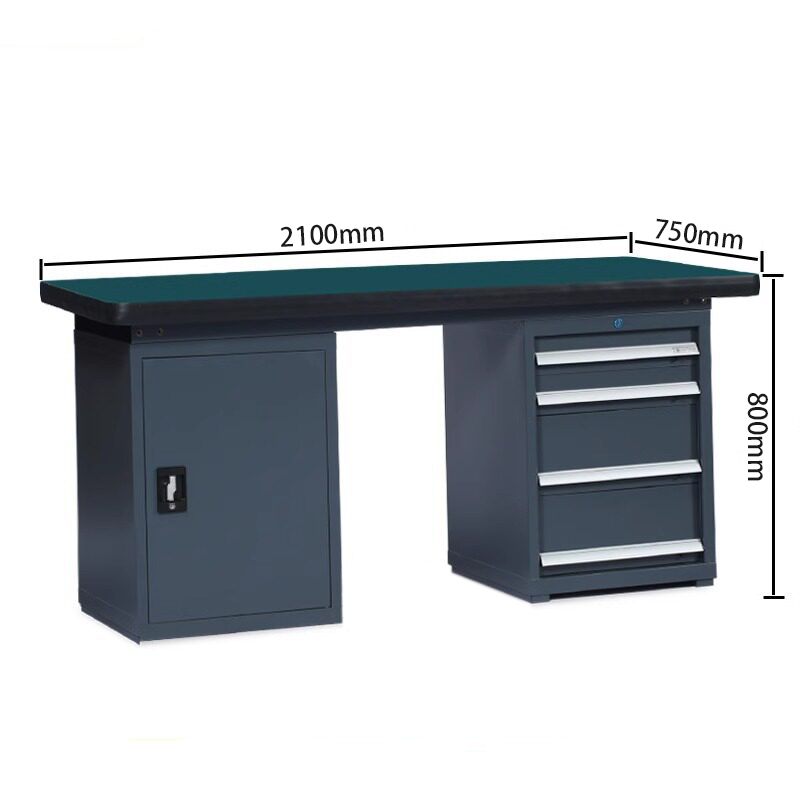 豫汉迎重型工作台 工具桌2.1米台
