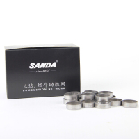 SANDA三达烟具 烟斗配件 专用助燃网 烟斗过滤网 烟斗耗材大斗100只装 直径19mm*高8mm