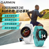 GARMIN佳明 245M高阶多功能GPS运动心率血氧跑步腕表功能手表(暗夜黑音乐版+RDP跑步动态传感器)
